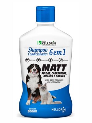 SHAMPOO MATT PULGAS. 6X1